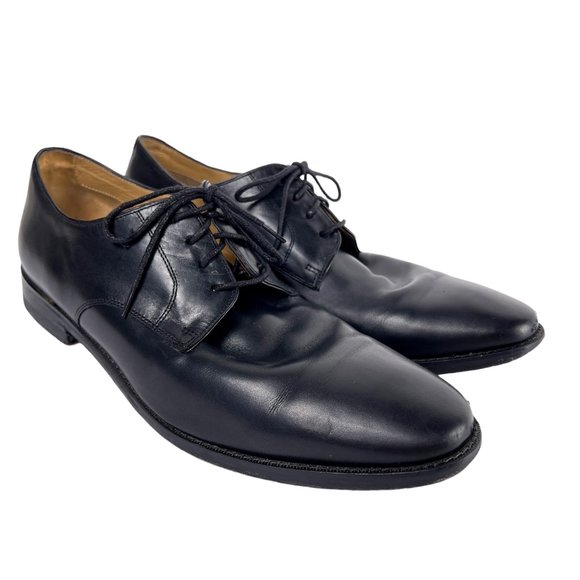 Cole Haan Black Leather Cambridge Plain Oxford Derby Mens Dress Shoes Size 11 main image 4